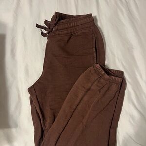 Aerie Chocolate Brown Joggers